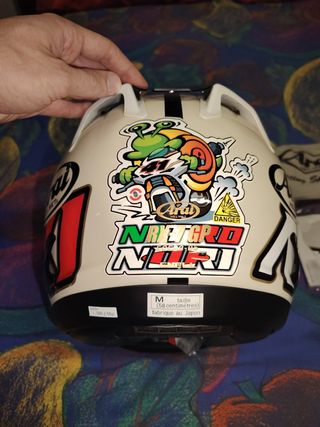 Arai RX-7 GP Haga Monza White