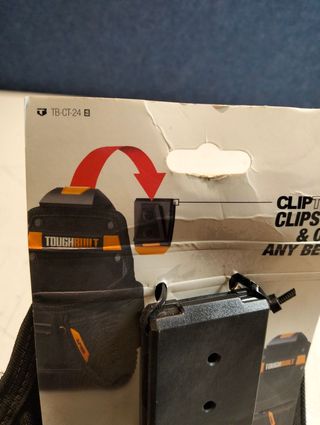 ToughBuilt TOU-CT-24 Bolsa ClipTech con Presilla Martillo