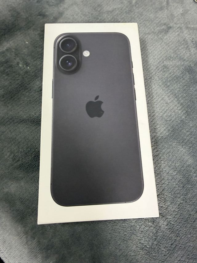 iPhone 16 128GB Negro Precintado SIN ABRIR