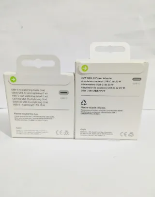 Caricatore iPhone Apple 20W Cavo USB-C a Lightning