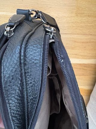 Bolso Piel BRIC'S Negro - Reparar Cremallera