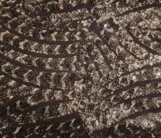 Minifalda Zara lentejuelas XS