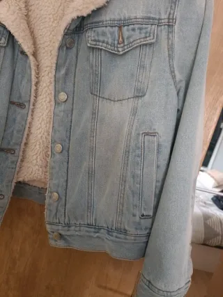 Chaqueta vaquera borrego Primark