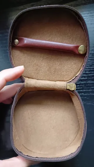 Joyero de viaje de piel