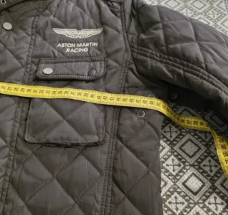 Chaqueta Hackett acolchada logo Aston Martin M