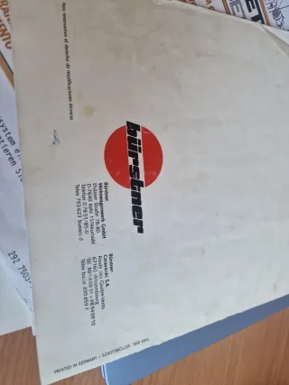 Manual original caravana burstner city tn 1994