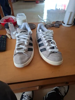 Adidas Campus Beige y Negro