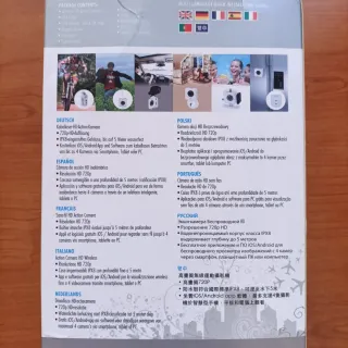 Cámara de acción HD inalámbrica CACTIONCAM