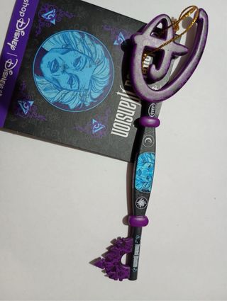 Llave Disney Haunted Mansion Morada