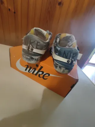 Nike Blazer Custom Grigio Blu