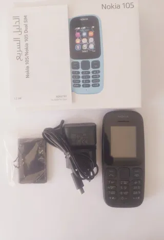 Novo Nokia 105 Desbloqueado Preto