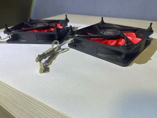 2 Ventole PC Enermax Rosse