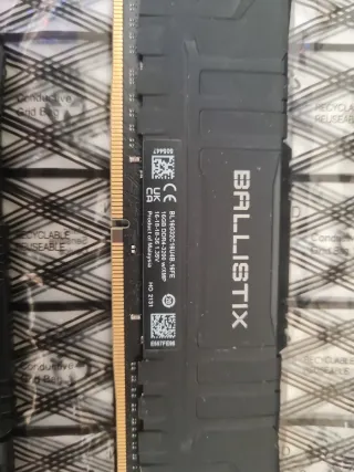 32 GB RAM DDR4 3200MHz Crucial Ballistix PC Gammin