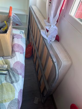 Somier patas y colchón 90cm