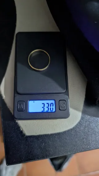 Alianzas preciosa para está fiesta nueva oro 18 ki