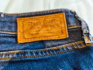 Pantalón vaquero elástico mujer Green Coast