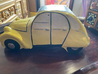 Figura Coche 2 CV Amarillo