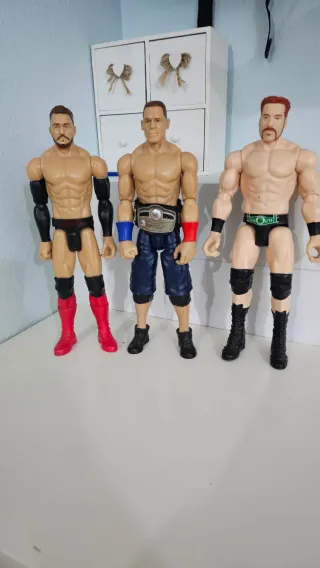 Figuras WWE John Cena, Finn Bálor, Sheamus
