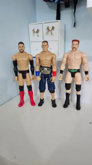 Figuras WWE John Cena, Finn Bálor, Sheamus