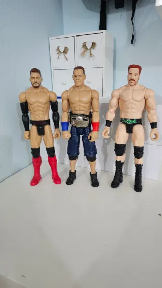 Figuras WWE John Cena, Finn Bálor, Sheamus