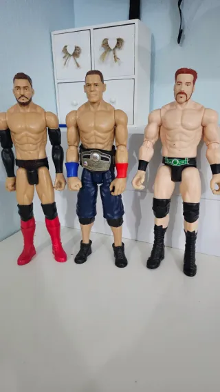 Figuras WWE John Cena, Finn Bálor, Sheamus