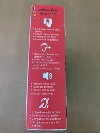 Teléfono Fácil Swissvoice Xtra 1110 teclas grandes