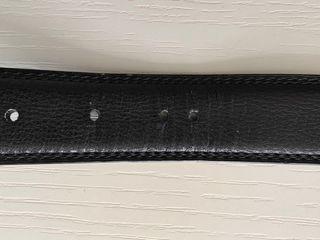 Cintura Uomo GianMarcoVenturi Pelle Nera