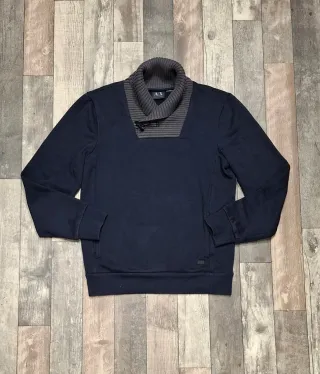 Armani Exchange Felpa Blu Taglia S