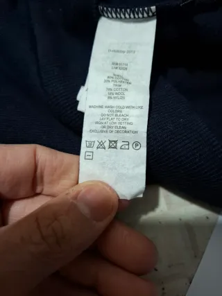 Armani Exchange Felpa Blu Taglia S