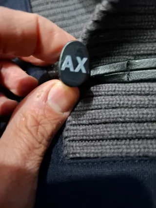 Armani Exchange Felpa Blu Taglia S