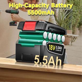 NUEVO! Batería 18V 5.5Ah Li-Ion para Bosch PBA PSB