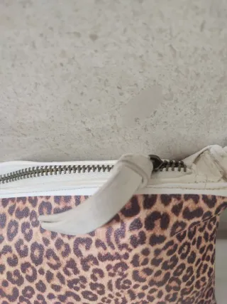 Neceser maquillaje estampado leopardo