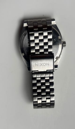 Reloj Nixon Time Teller Unisex Negro/Plata
