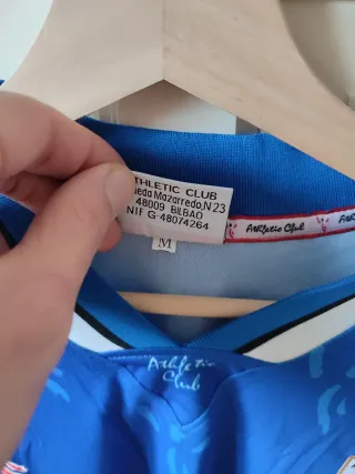 Camiseta Athletic Club Bilbao Azul