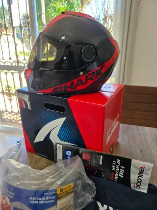 Casco Shark Spartan Carbon Skin talla M