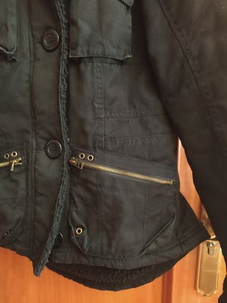 Cazadora/parka ONLY negra