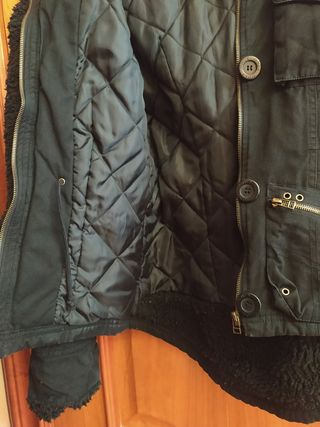 Cazadora/parka ONLY negra