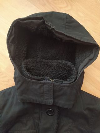 Cazadora/parka ONLY negra