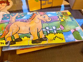 Lote Juguetes Madera Educativos + Peluches