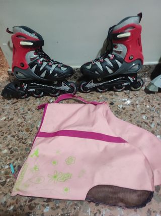 Patines en línea ajustables T. 35-38