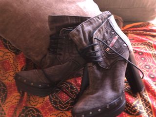 Botines Diesel Vaqueros Tacón