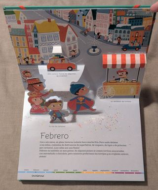 Lote 2 libros Pop-Up: Animales y 12 meses