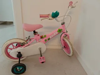 Bicicleta infantil rosa