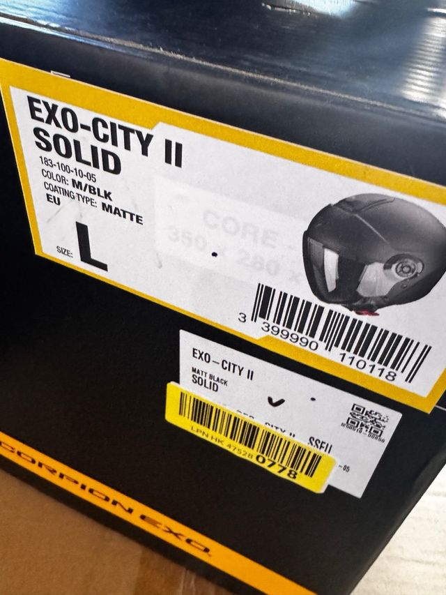 Casco Moto Scorpion Exo-City II - miniatura 7