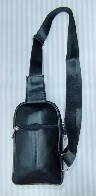 NOVEDAD! MOCHILA BANDOLERA DE PIEL AUTÉNTICA