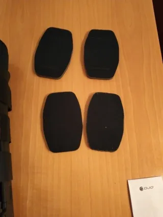 Bota Walker Larga DJO Negra y Roja. Talla S