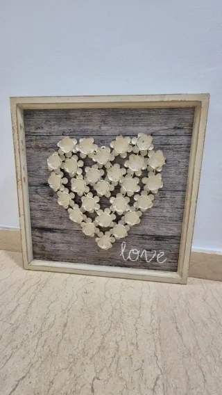 Conjunto cuadros decorativos Love You Me