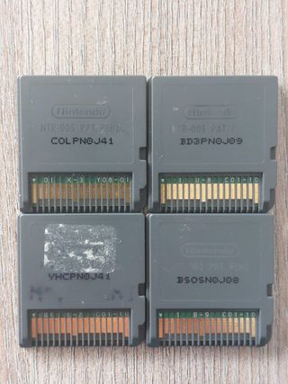 Lote 4 juegos Nintendo DS