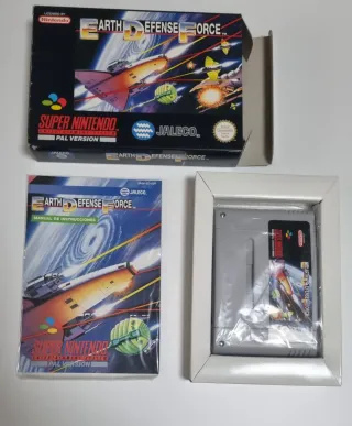 🇪🇸 Earth Defense Force Super Nintendo snes nes