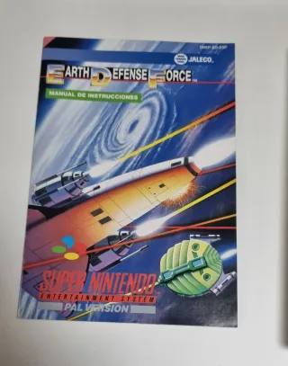 🇪🇸 Earth Defense Force Super Nintendo snes nes